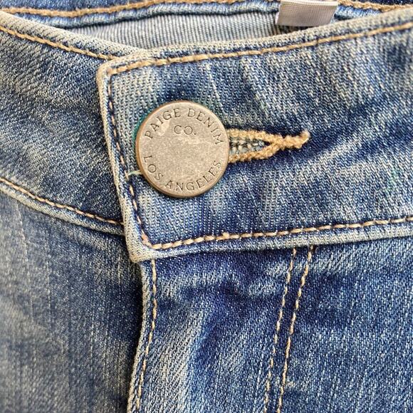 Paige Verdugo Ankle Wallace Destroyed Jeans sz 29 - Picture 4 of 5